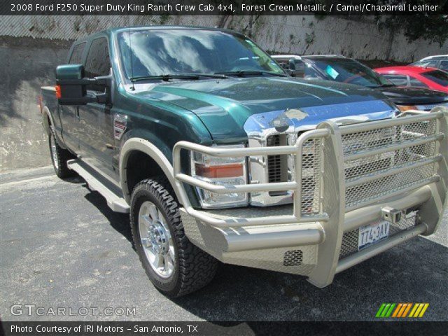 2008 Ford F250 Super Duty King Ranch Crew Cab 4x4 in Forest Green Metallic