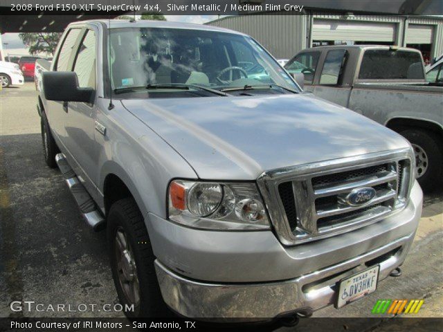 2008 Ford F150 XLT SuperCrew 4x4 in Silver Metallic