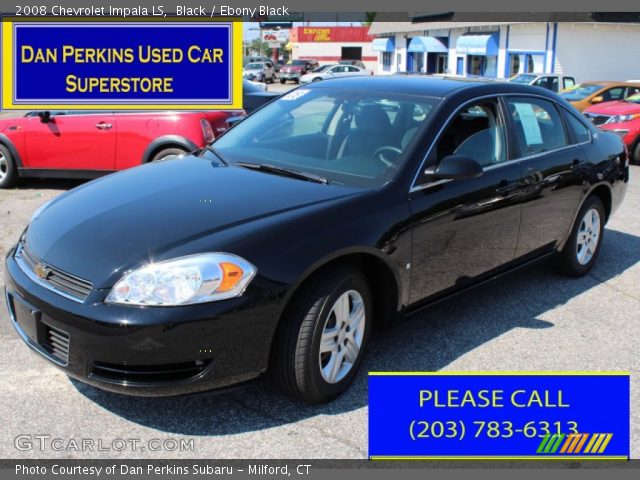 2008 Chevrolet Impala LS in Black