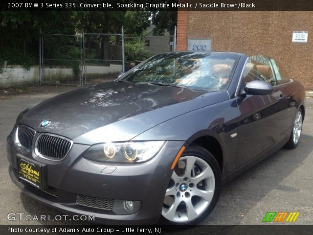 2007 BMW 3 Series 335i Convertible in Sparkling Graphite Metallic