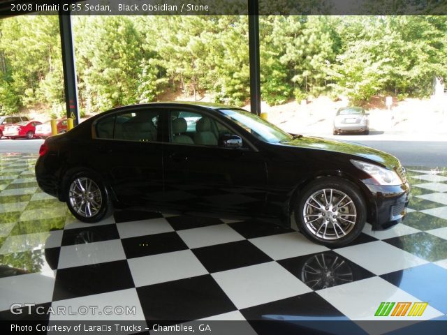 2008 Infiniti G 35 Sedan in Black Obsidian