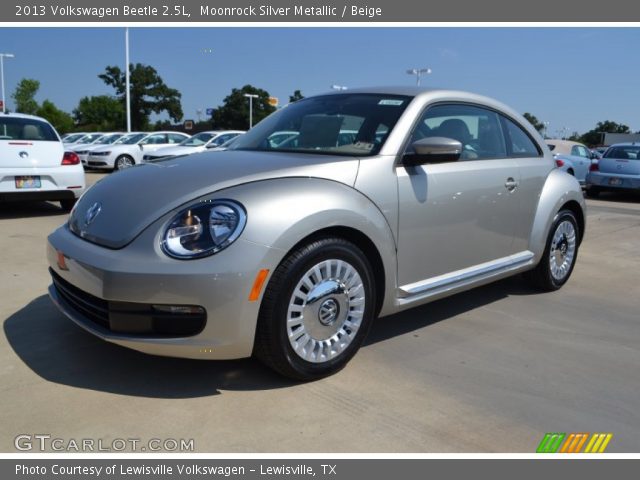 2013 Volkswagen Beetle 2.5L in Moonrock Silver Metallic