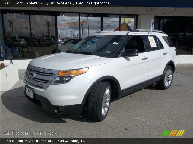 2011 Ford Explorer XLT in White Suede