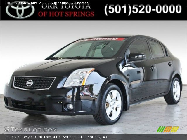 2009 Nissan Sentra 2.0 S in Super Black