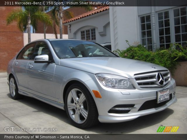 2011 Mercedes-Benz C 350 Sport in Iridium Silver Metallic