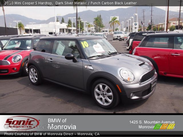 2010 Mini Cooper S Hardtop in Dark Silver Metallic