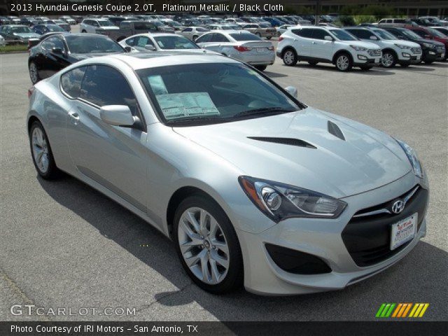 2013 Hyundai Genesis Coupe 2.0T in Platinum Metallic