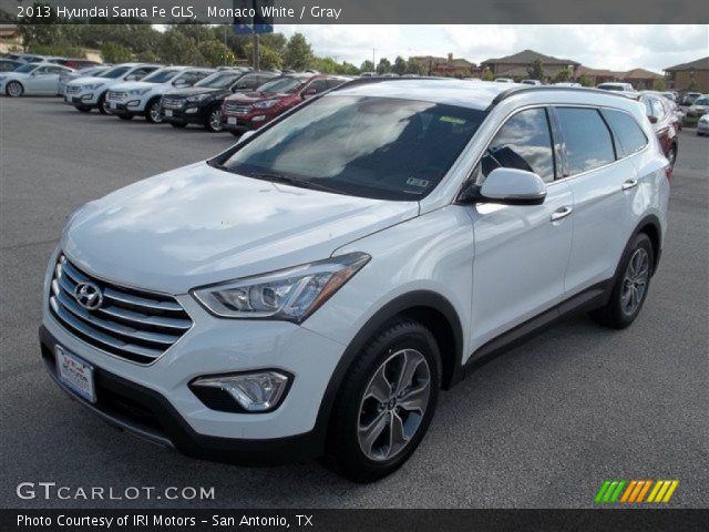 2013 Hyundai Santa Fe GLS in Monaco White