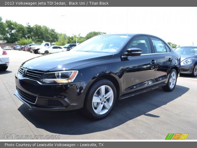 2013 Volkswagen Jetta TDI Sedan in Black Uni