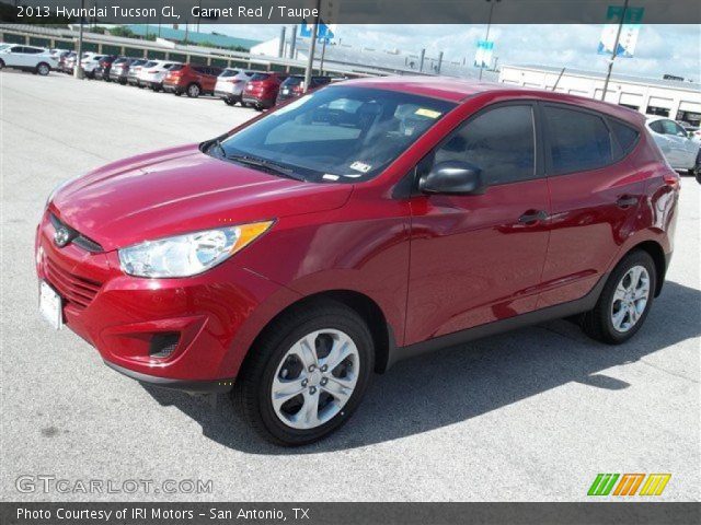 2013 Hyundai Tucson GL in Garnet Red