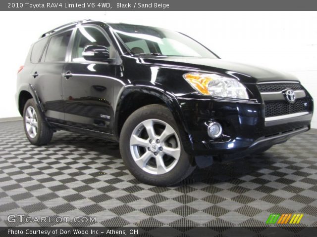 2010 Toyota RAV4 Limited V6 4WD in Black