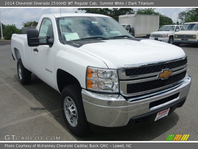 2014 Chevrolet Silverado 2500HD WT Regular Cab in Summit White