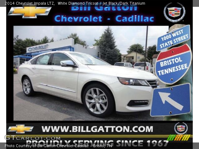 2014 Chevrolet Impala LTZ in White Diamond Tricoat
