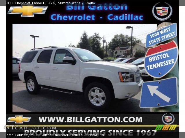 2013 Chevrolet Tahoe LT 4x4 in Summit White