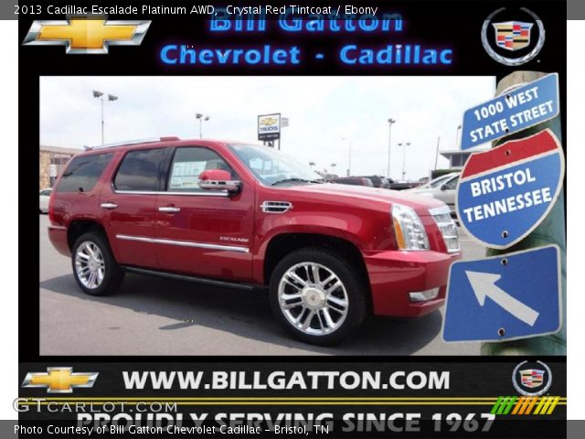 2013 Cadillac Escalade Platinum AWD in Crystal Red Tintcoat