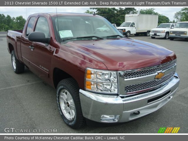 2013 Chevrolet Silverado 1500 LT Extended Cab 4x4 in Deep Ruby Metallic