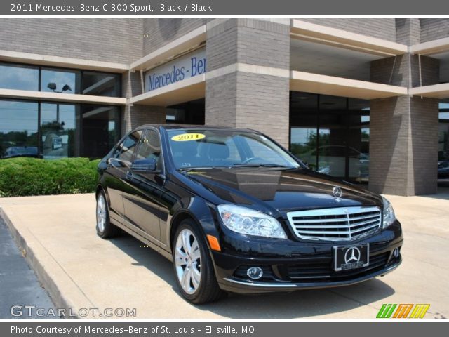 2011 Mercedes-Benz C 300 Sport in Black