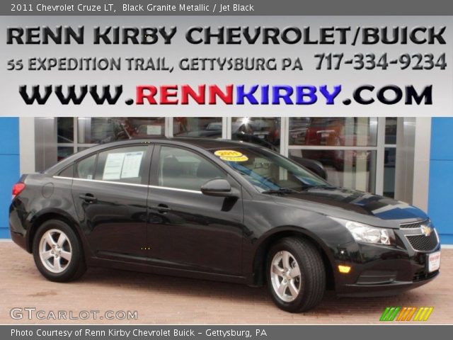 2011 Chevrolet Cruze LT in Black Granite Metallic