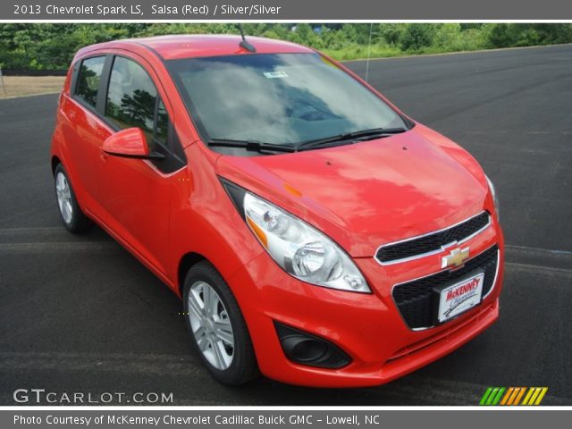 2013 Chevrolet Spark LS in Salsa (Red)