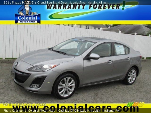 2011 Mazda MAZDA3 s Grand Touring 4 Door in Liquid Silver Metallic