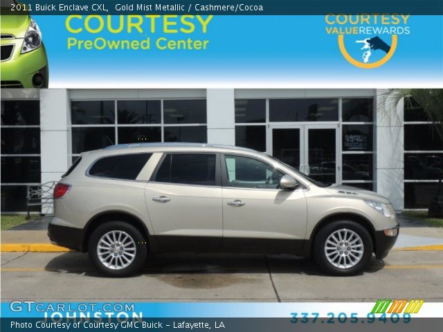 2011 Buick Enclave CXL in Gold Mist Metallic