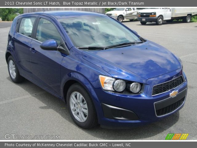 2013 Chevrolet Sonic LT Hatch in Blue Topaz Metallic