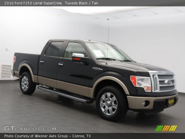 2010 Ford F150 Lariat SuperCrew in Tuxedo Black