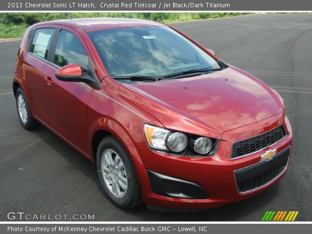 2013 Chevrolet Sonic LT Hatch in Crystal Red Tintcoat