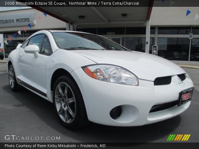 2008 Mitsubishi Eclipse SE Coupe in Northstar White