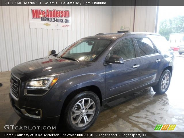 2013 GMC Acadia SLT in Atlantis Blue Metallic