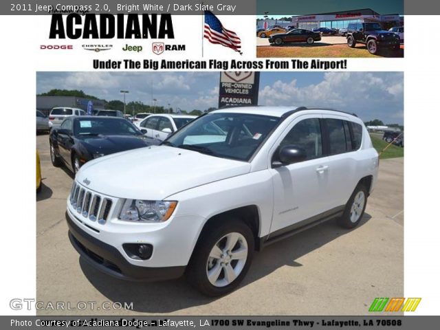 2011 Jeep Compass 2.0 in Bright White