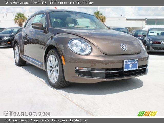 2013 Volkswagen Beetle TDI in Toffee Brown Metallic