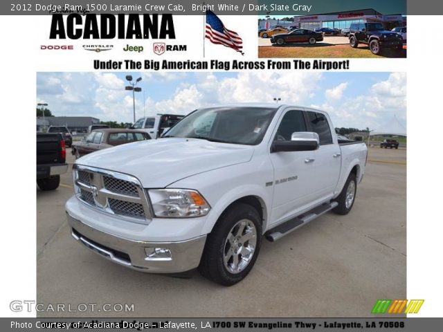 2012 Dodge Ram 1500 Laramie Crew Cab in Bright White