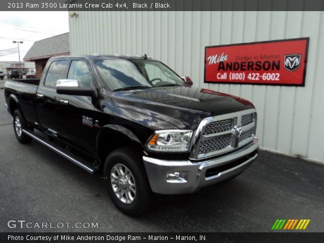 2013 Ram 3500 Laramie Crew Cab 4x4 in Black