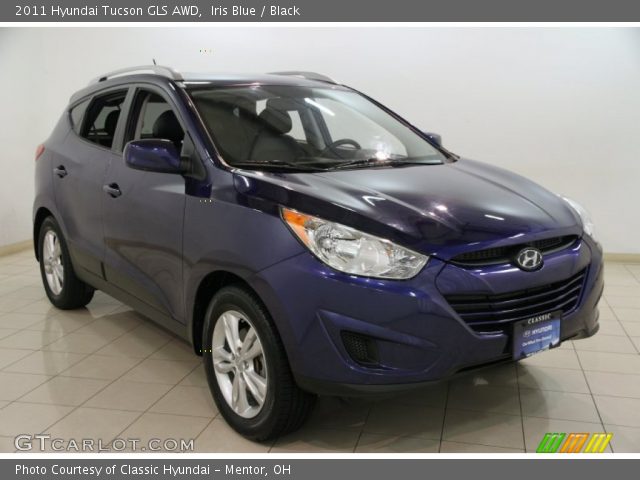 2011 Hyundai Tucson GLS AWD in Iris Blue