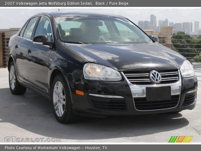 2007 Volkswagen Jetta Wolfsburg Edition Sedan in Black