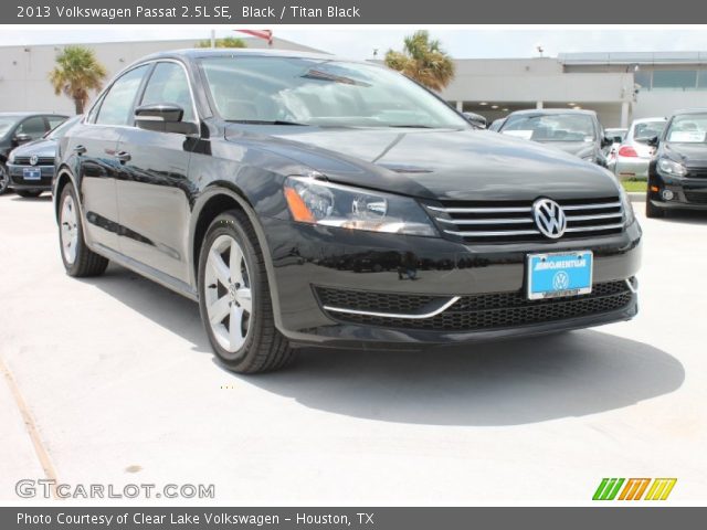 2013 Volkswagen Passat 2.5L SE in Black
