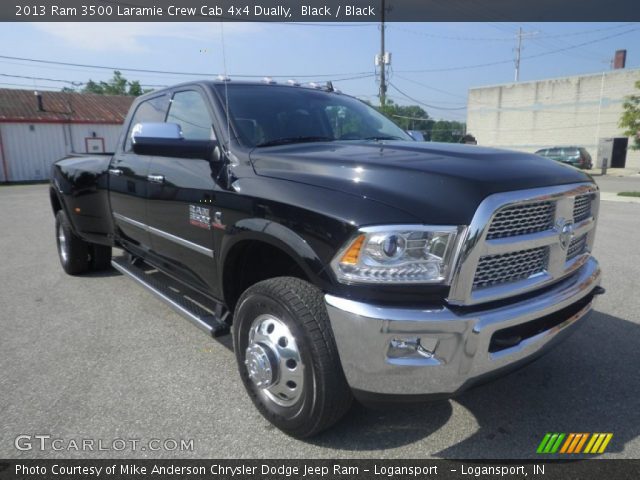 2013 Ram 3500 Laramie Crew Cab 4x4 Dually in Black