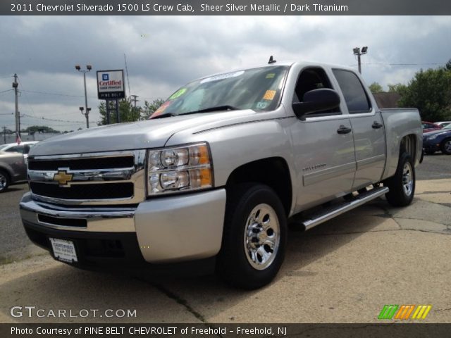 2011 Chevrolet Silverado 1500 LS Crew Cab in Sheer Silver Metallic