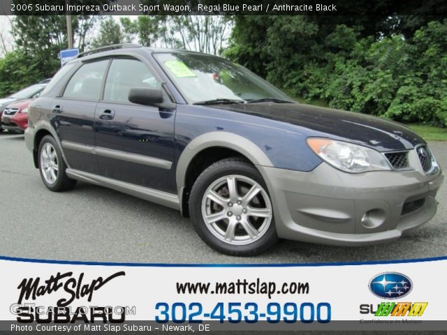 2006 Subaru Impreza Outback Sport Wagon in Regal Blue Pearl