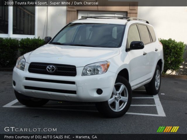 2008 Toyota RAV4 Sport in Super White