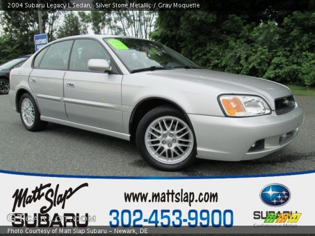 2004 Subaru Legacy L Sedan in Silver Stone Metallic