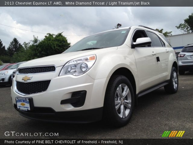 2013 Chevrolet Equinox LT AWD in White Diamond Tricoat