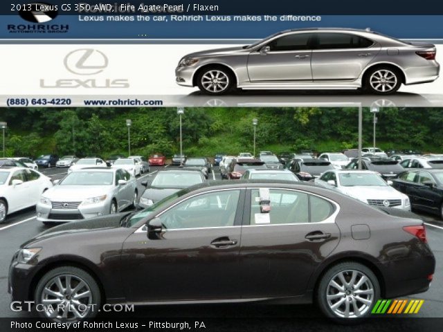 2013 Lexus GS 350 AWD in Fire Agate Pearl