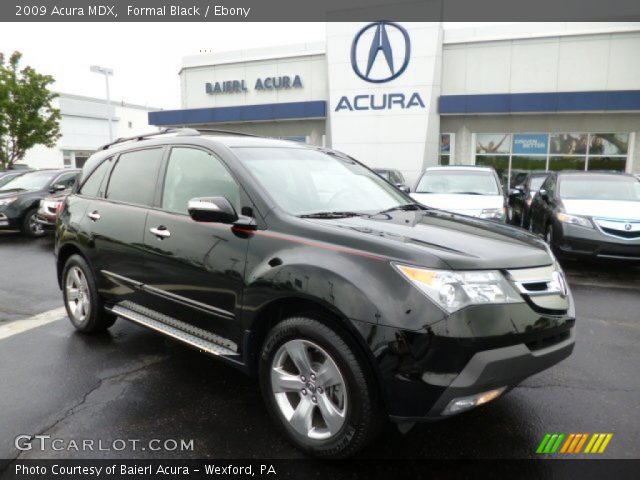 2009 Acura MDX  in Formal Black