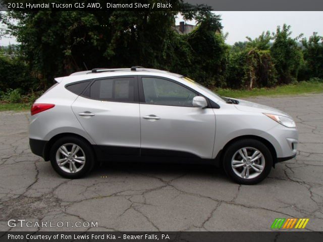 2012 Hyundai Tucson GLS AWD in Diamond Silver