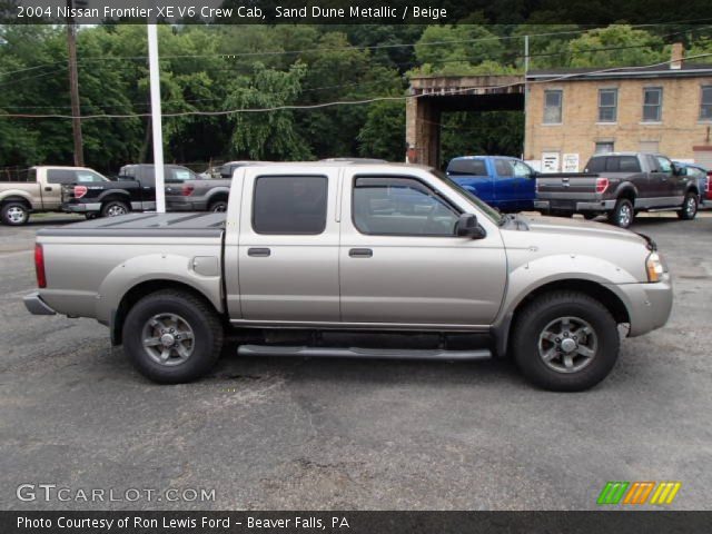 2004 Nissan Frontier XE V6 Crew Cab in Sand Dune Metallic