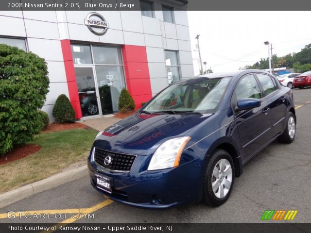 2008 Nissan Sentra 2.0 S in Blue Onyx
