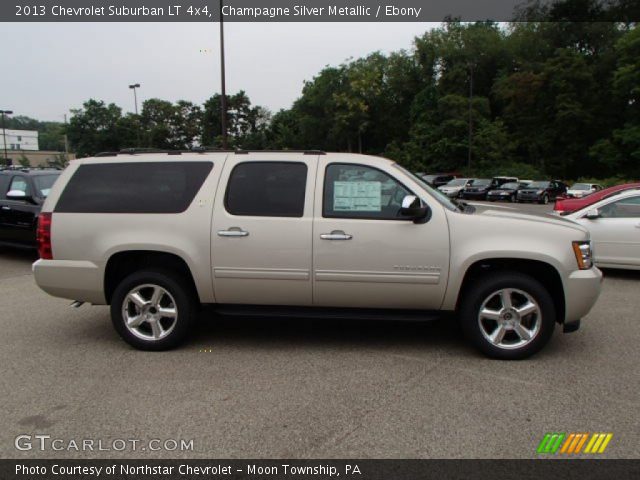 2013 Chevrolet Suburban LT 4x4 in Champagne Silver Metallic