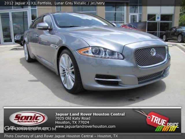 2012 Jaguar XJ XJL Portfolio in Lunar Grey Metallic